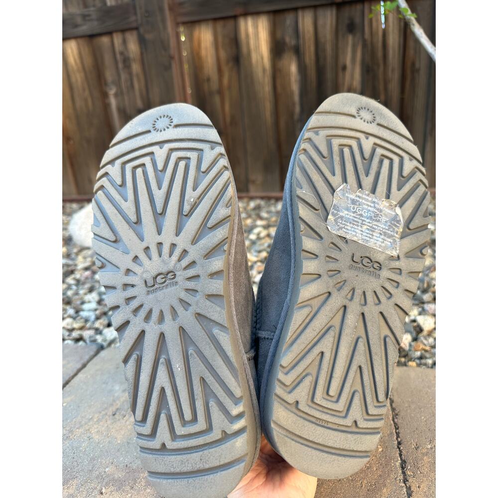 Ugg Bailey Button Gray Boots size 8 - image 12